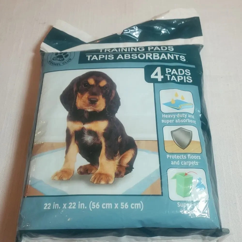 Greenbrier Kennel Club Heavy-Duty Pet Training Pads Puppy Dog